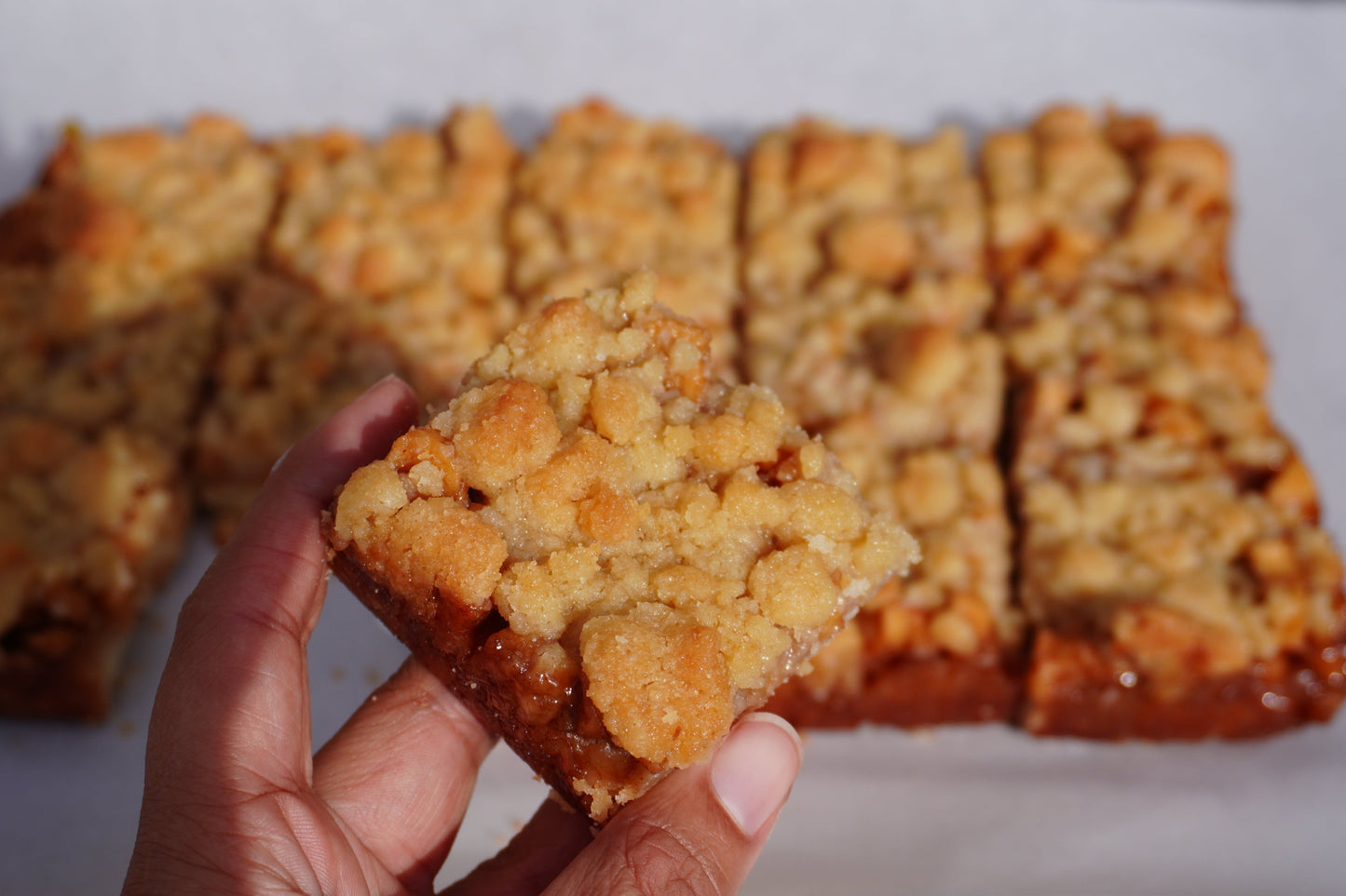 Apple Crumble Bars