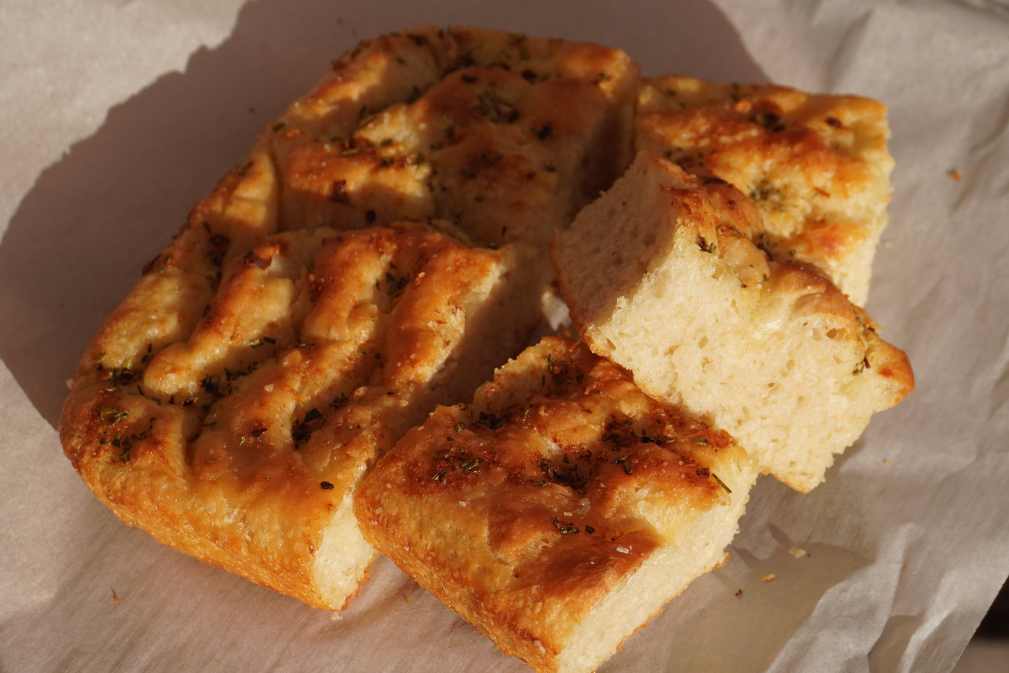 Garlic Rosemary Focaccia